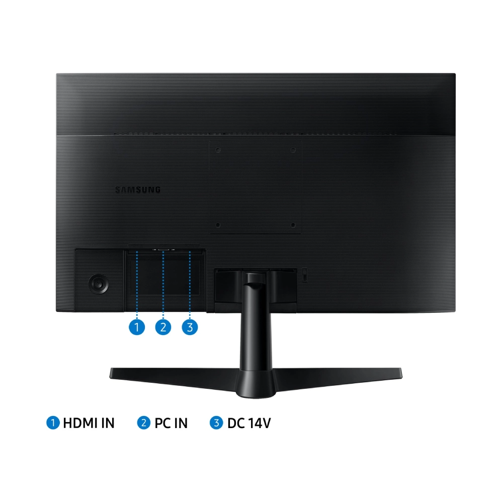Samsung LED Monitor 24" FHD VA 100Hz with HDMI | VGA (LS24F330EAW) view 5